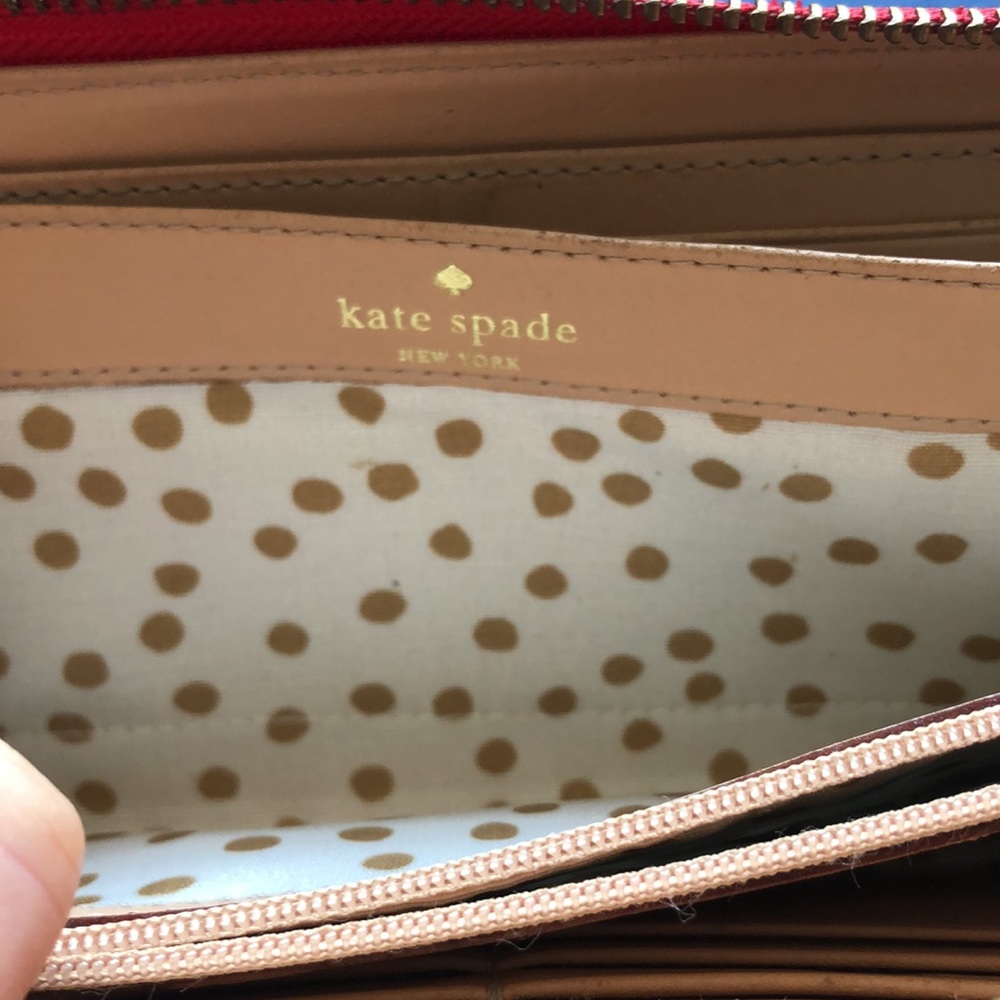 Kate Spade Red Wallet - Picture 7 of 9
